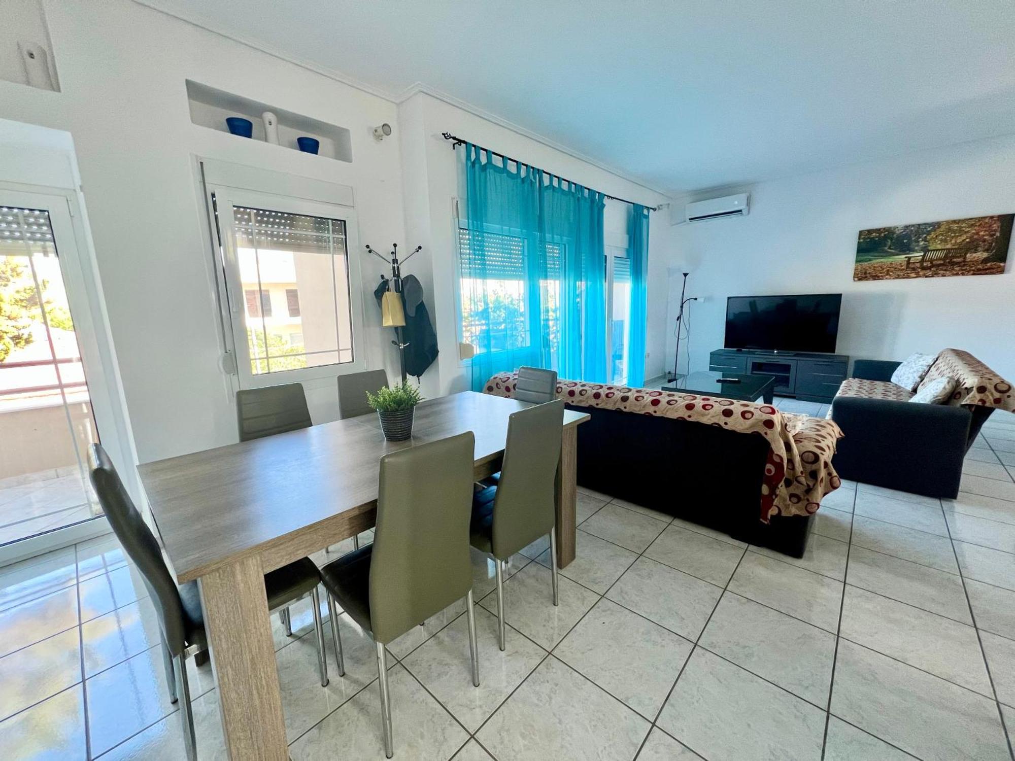 Dhimini Seaside Villa For 6 People - Alykes Beach מראה חיצוני תמונה